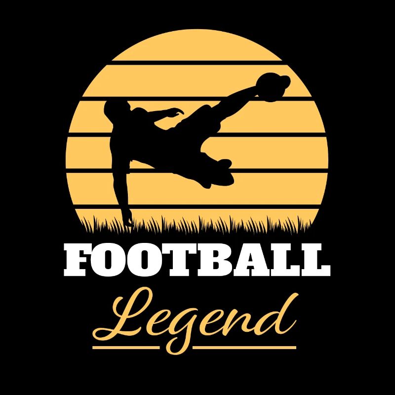 Lustiges Fußball Legend