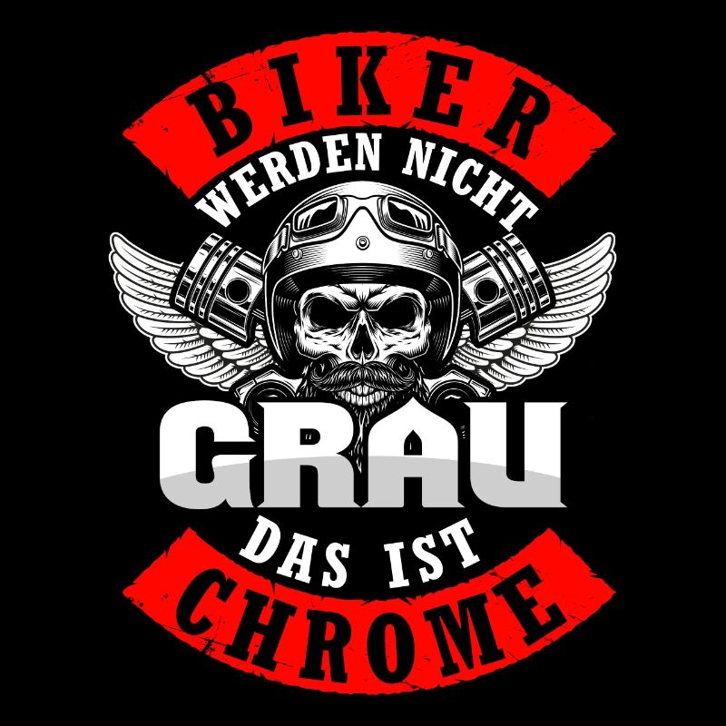 Motorrad Motorradfahrer Opa Großvater