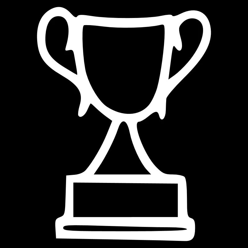 Cup Drawing Win Sketch White