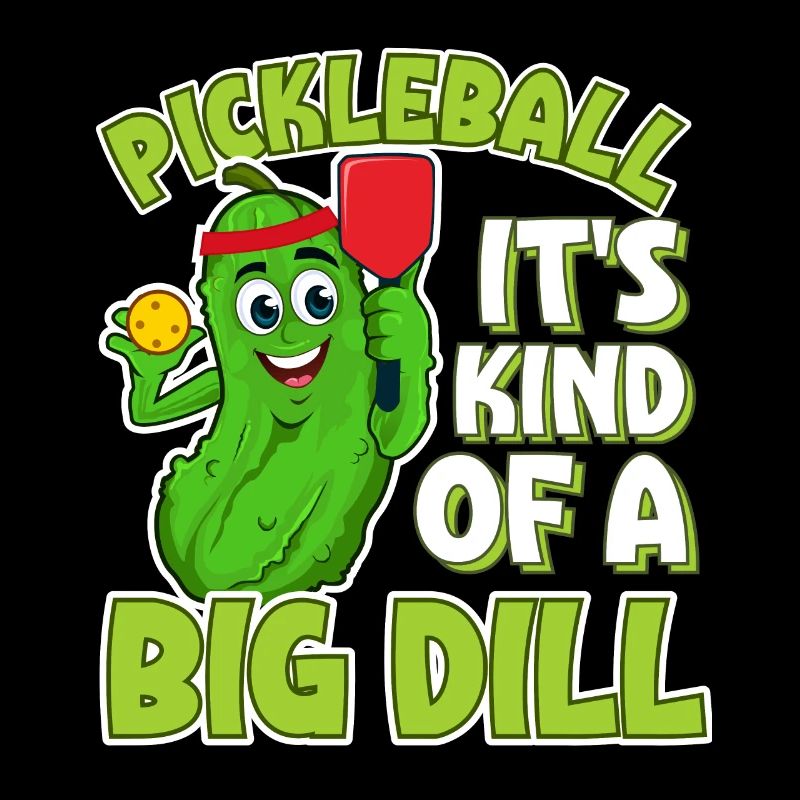 Drôle d’amoureux du concombre Pickleball