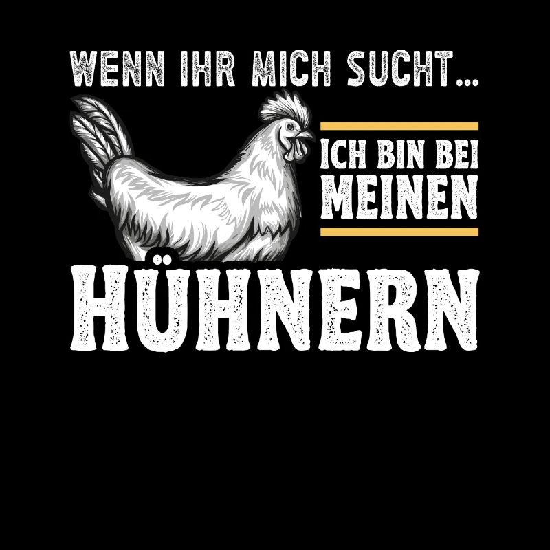Hühnerbauer Huhn Bin bei meinen Hühnern