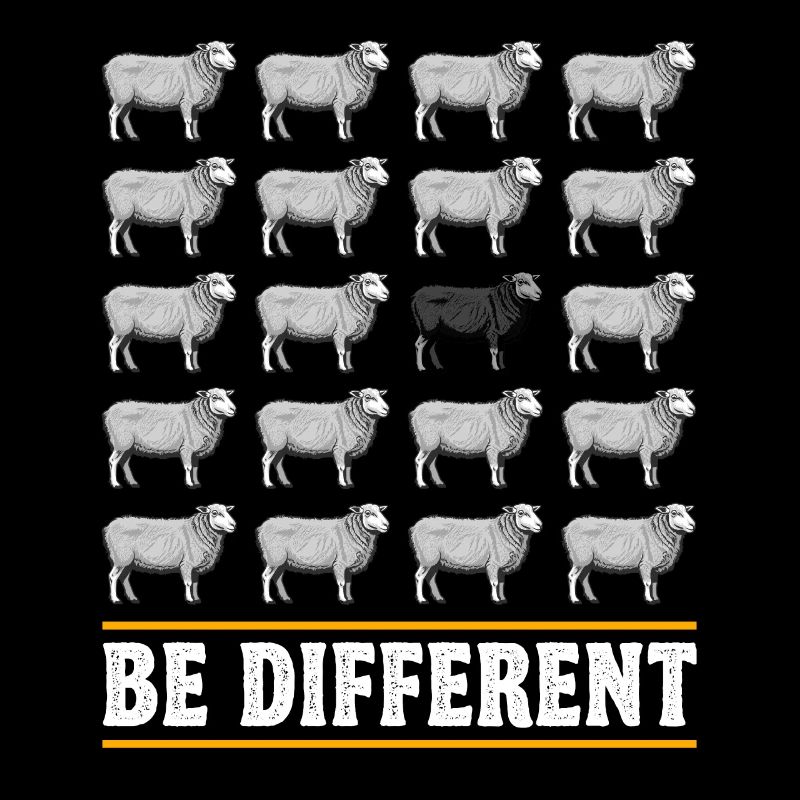 Black sheep black sheep be different sheep