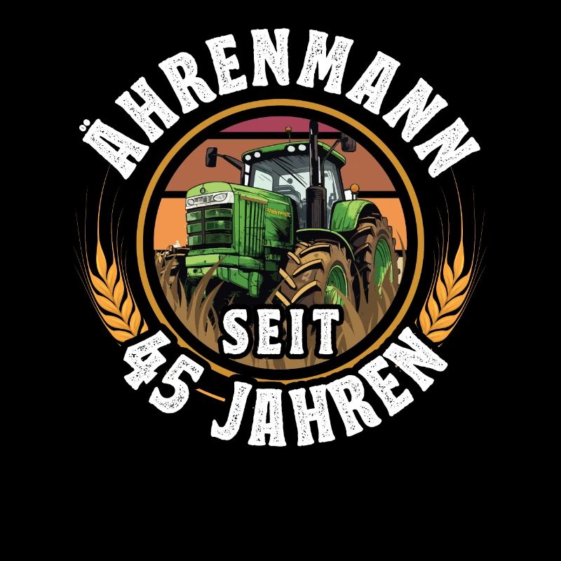 Ährenmann Traktor 45 Geburtstag