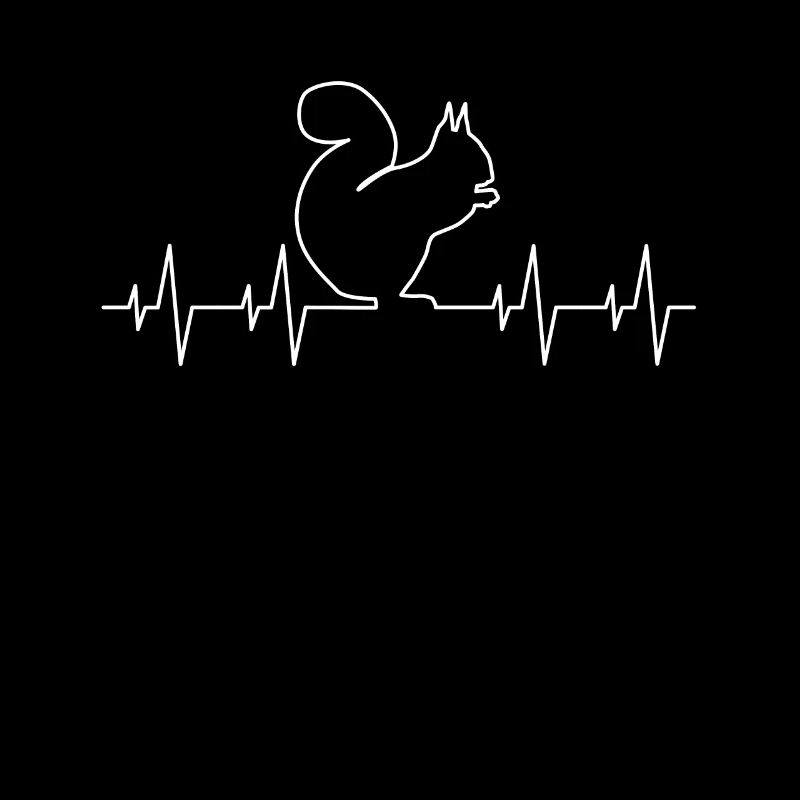 Herzschlag Eichhörnchen Waldfans Jäger