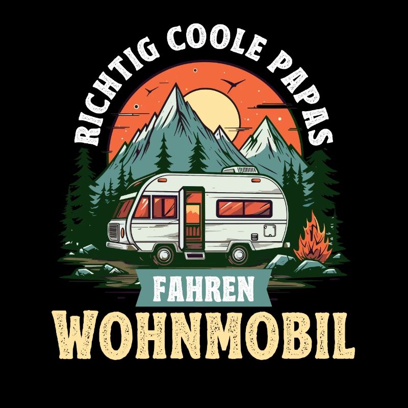 Camping Camper Driving Really Cool Dads