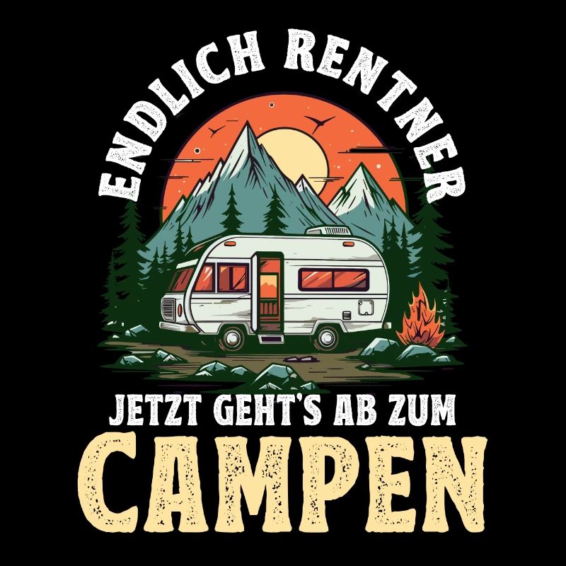 Camping Camper Finally Retirement 2024 Now it's time for