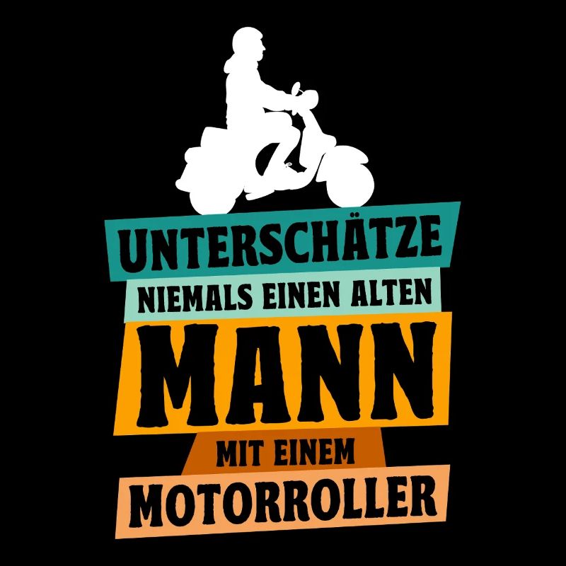 Motorradfahrer Spruch Design