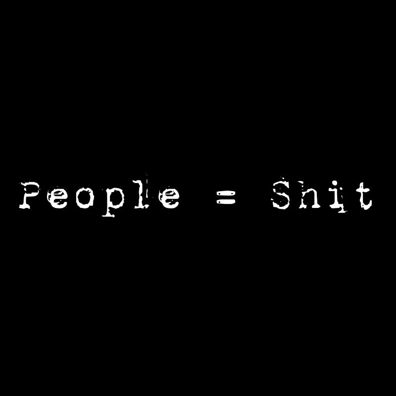 people shit