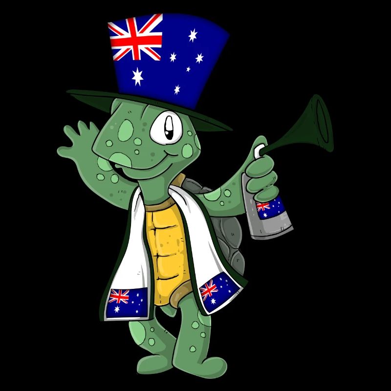 Australien Fan Schildkröte