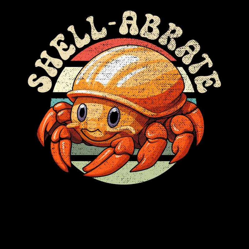 Cute Hermit Crab Crab Crustaceans