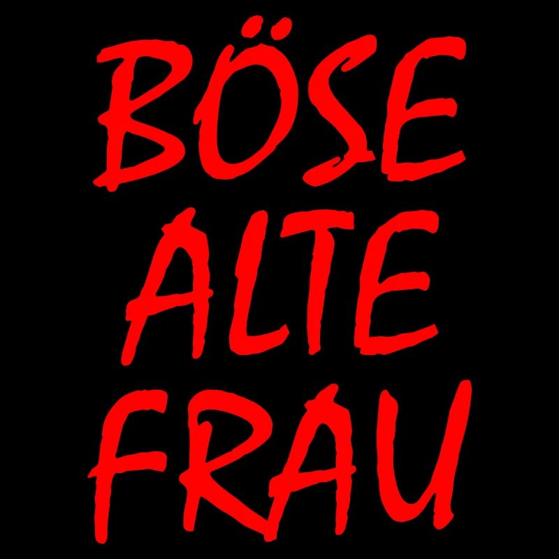 Böse alte frau