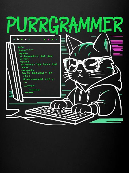 Lustiger Programmierer Programmierer
