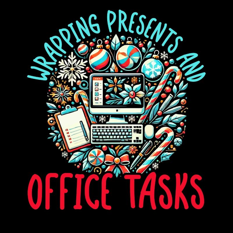 Funny Christmas Admin Assistant Santa Claus