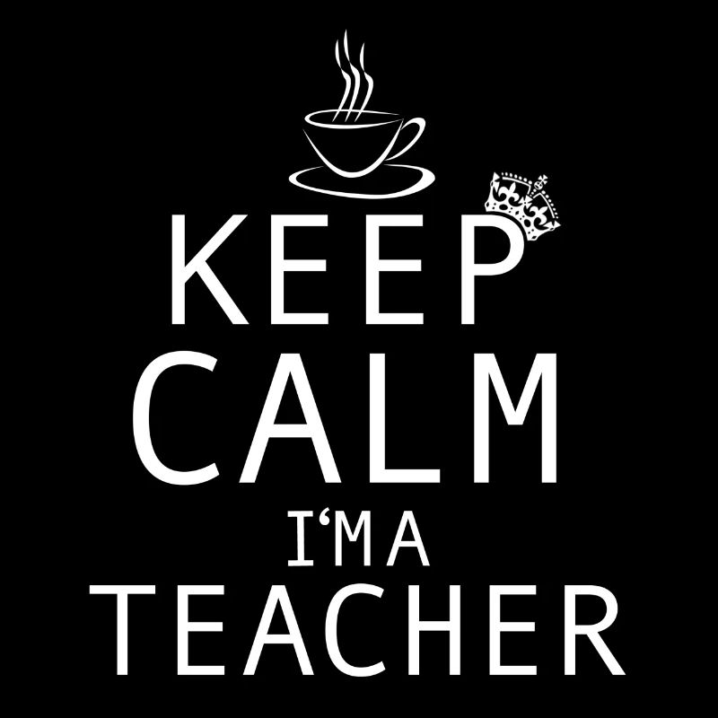 Le prof reste calme, je suis prof