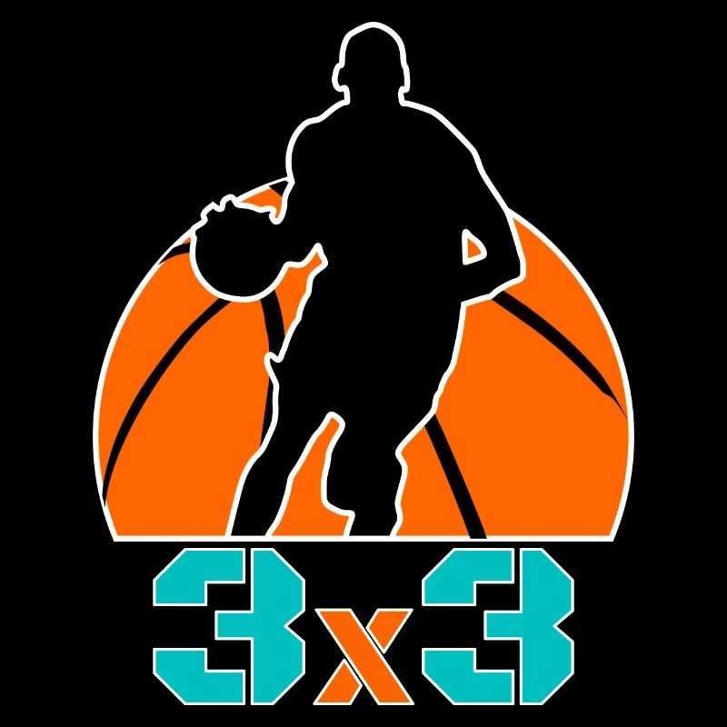 3x3 Basketball Three vs. Three 3-on-3 Gift