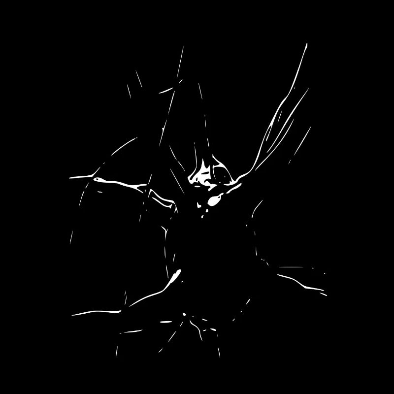 Conception abstraite - ligne / blanc / motif