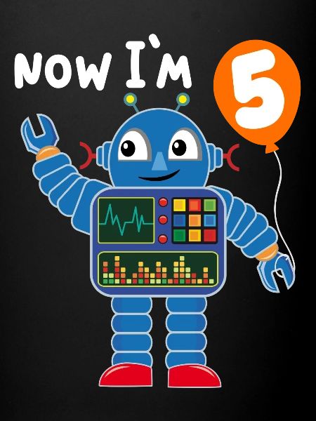 Robot 5e anniversaire
