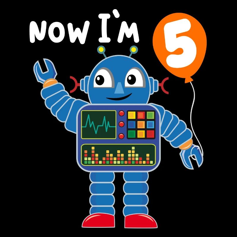 Robot 5th birthday