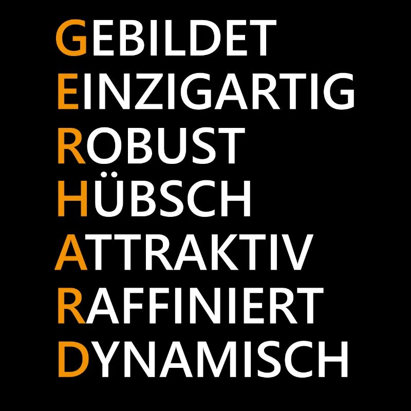 Gerhard Name Geschenk