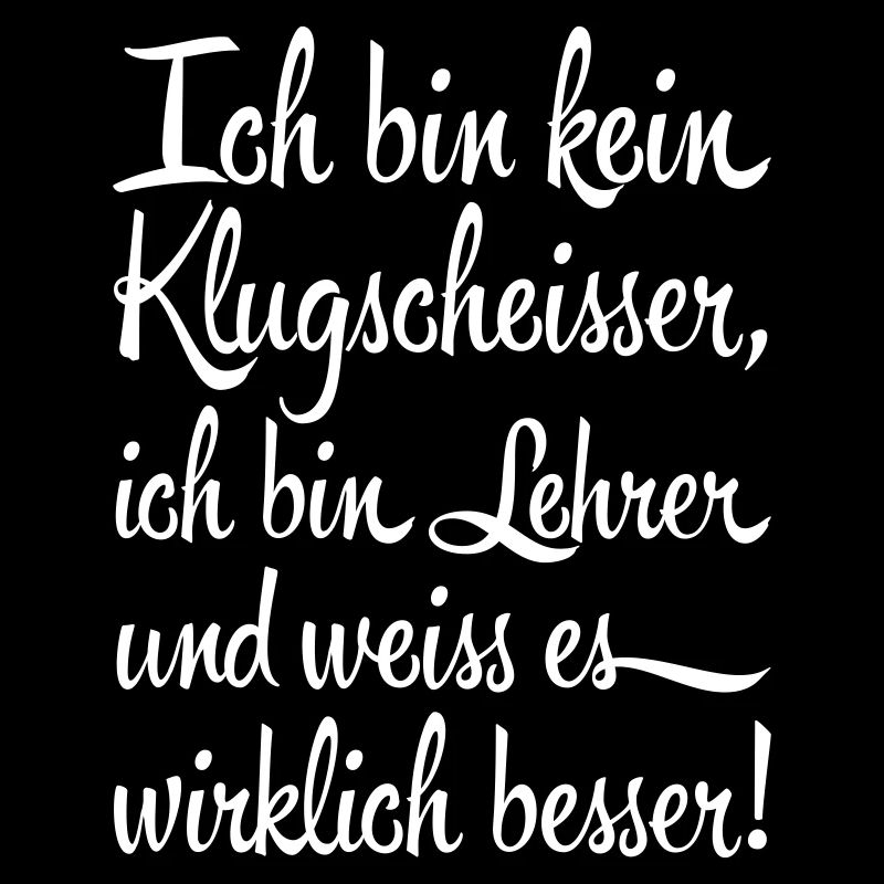 klugscheisser lehrer