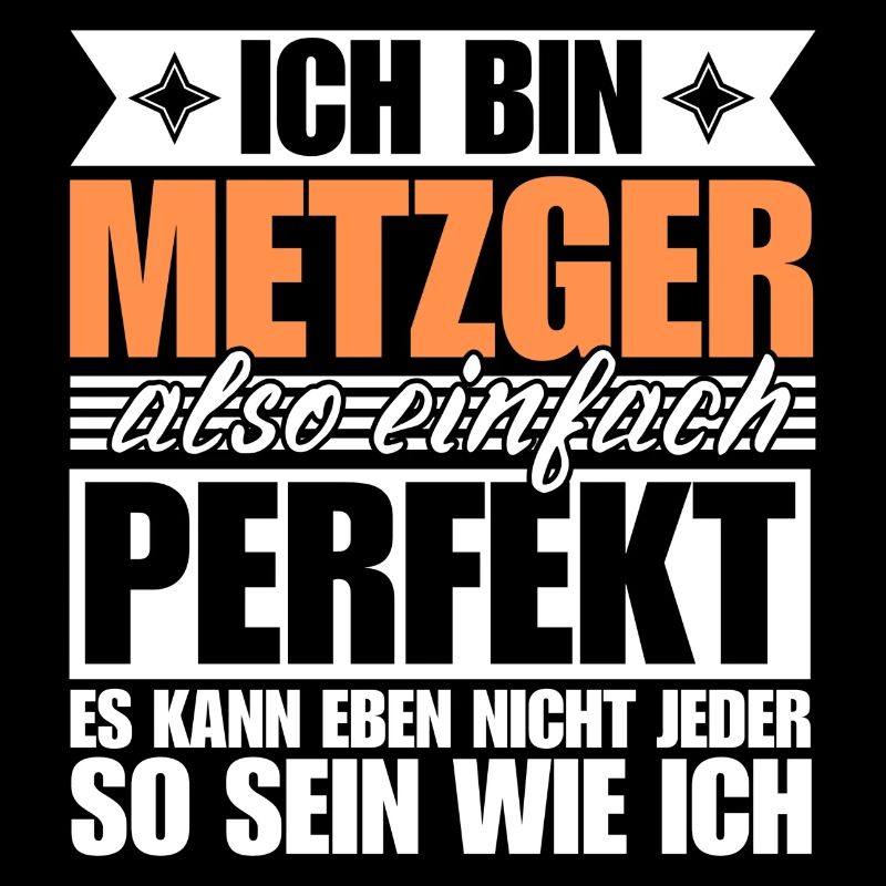 Perfekter Metzger