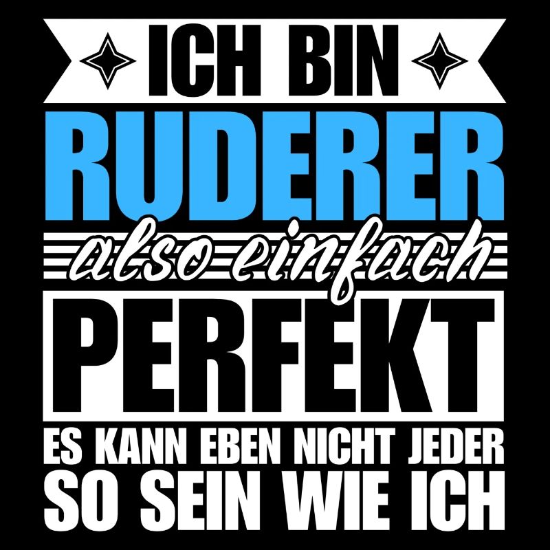 Perfekter Ruderer