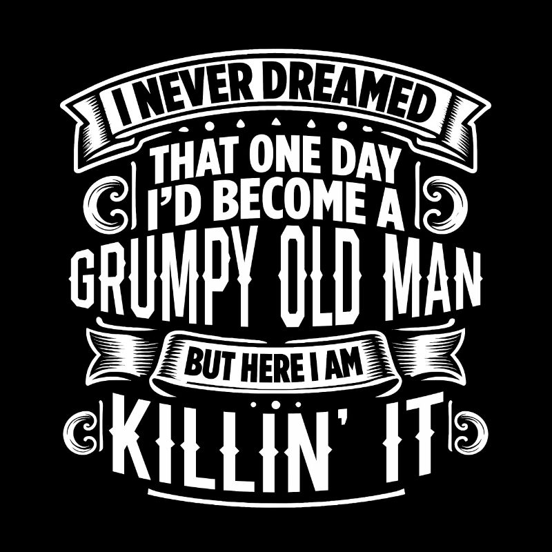 Opa Großvater Geschenkidee Become A Grumpy Old Man