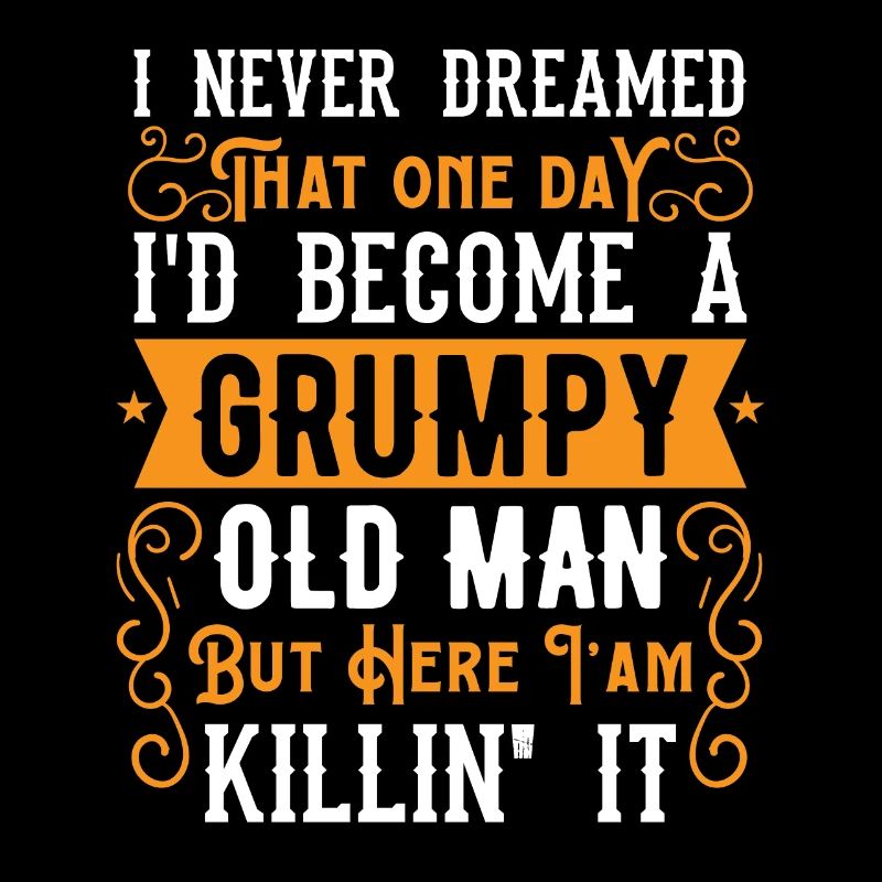 Opa Großvater Geschenkidee Become A Grumpy Old Man