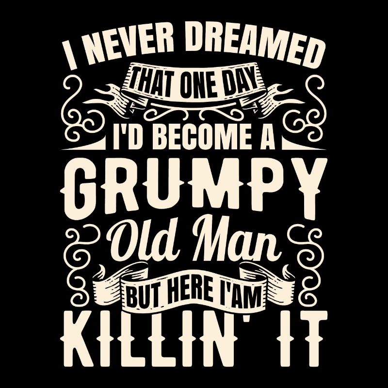 Opa Großvater Geschenkidee Become A Grumpy Old Man