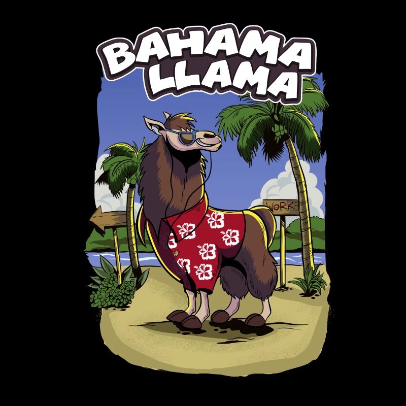Bahama Llama - Cocktail Holidays Chill Relax