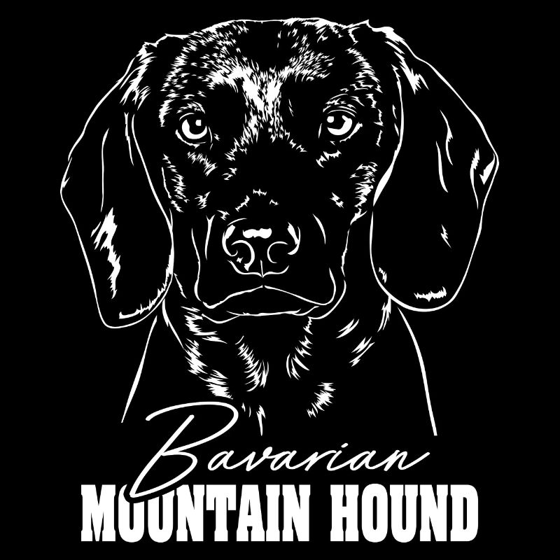 BAVARIAN MOUNTAIN HOUND Hundeportrait Wilsigns