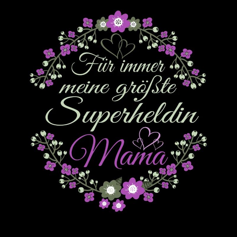 Für immer meine Superheldin Mama Muttertaggeschenk