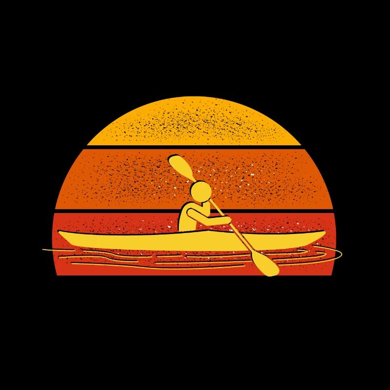 kayak vintage canoë retro
