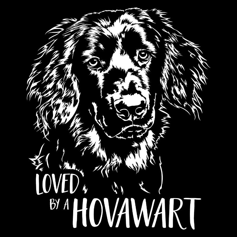 Loved by a Hovawart Hunde Hundespruch Wilsigns