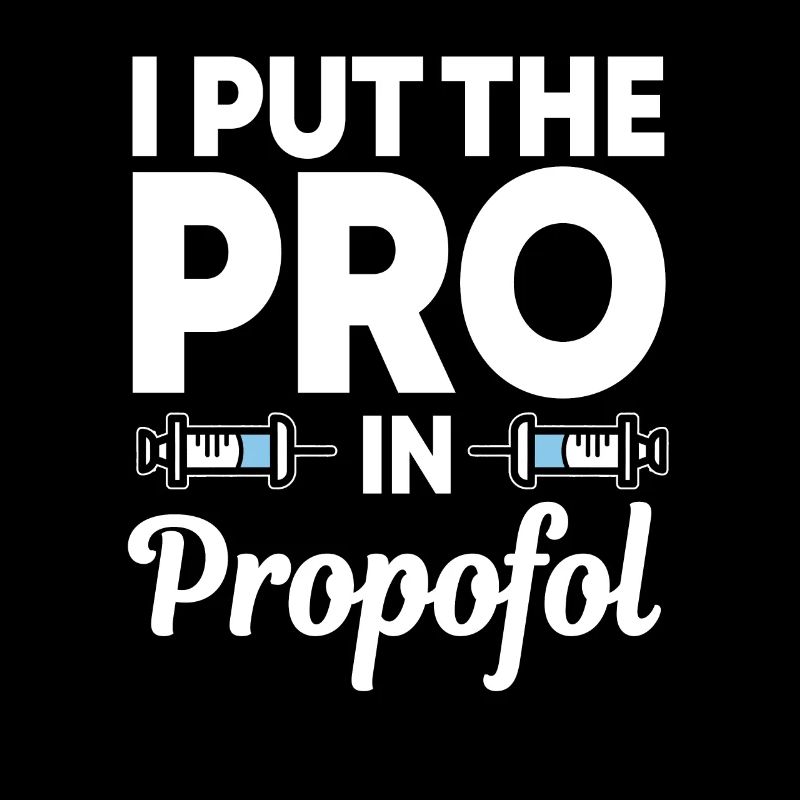 J’ai mis le pro dans propofol