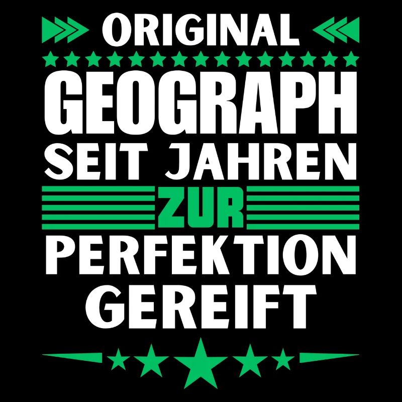 Zur Perfektion gereifter Geograph