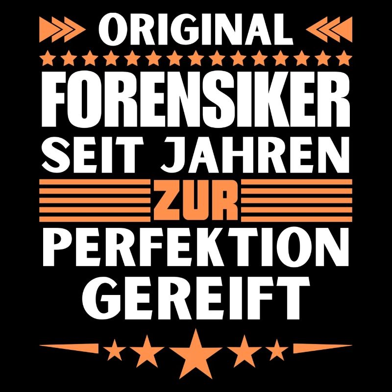 Zur Perfektion gereifter Forensiker