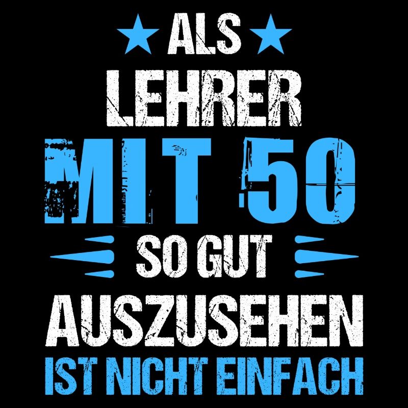 Mit 50 gut aussehender Lehrer