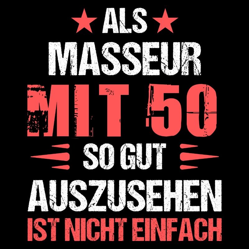 Mit 50 gut aussehender Masseur