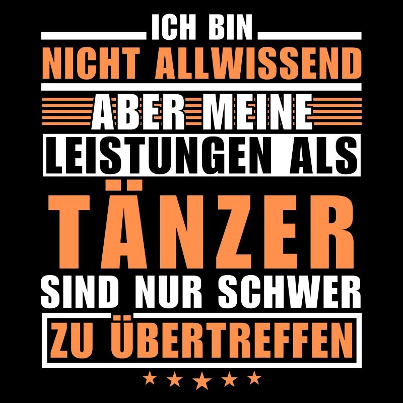 Unübertroffene Leistung als Tänzer