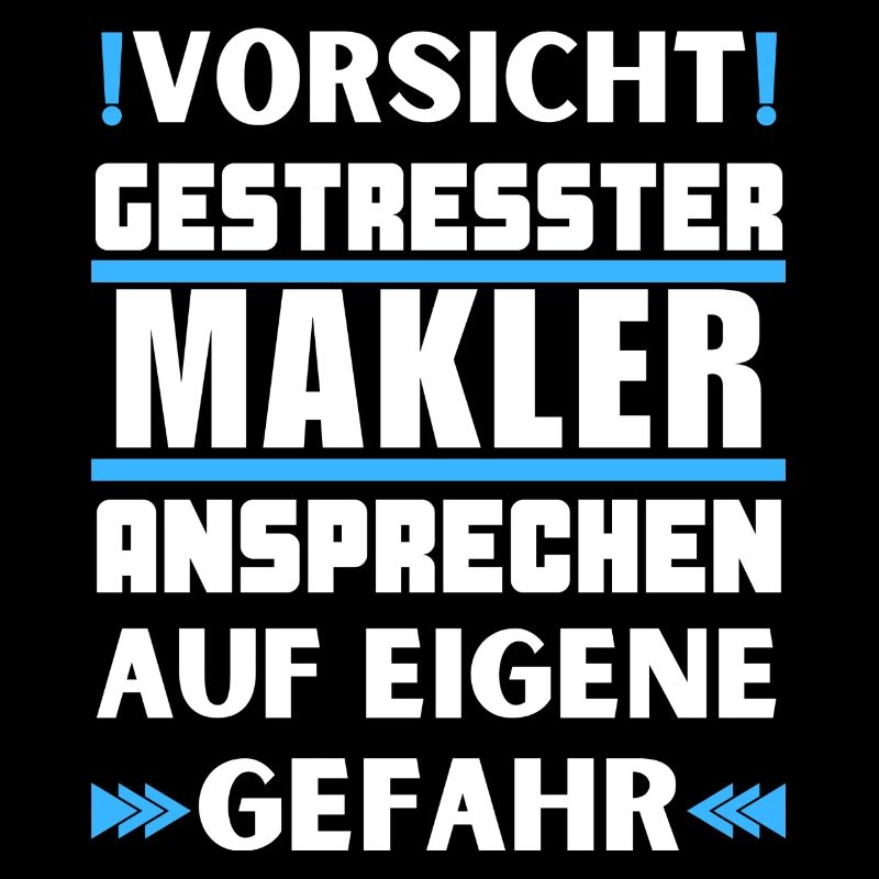 Gestresster Makler nicht ansprechen!