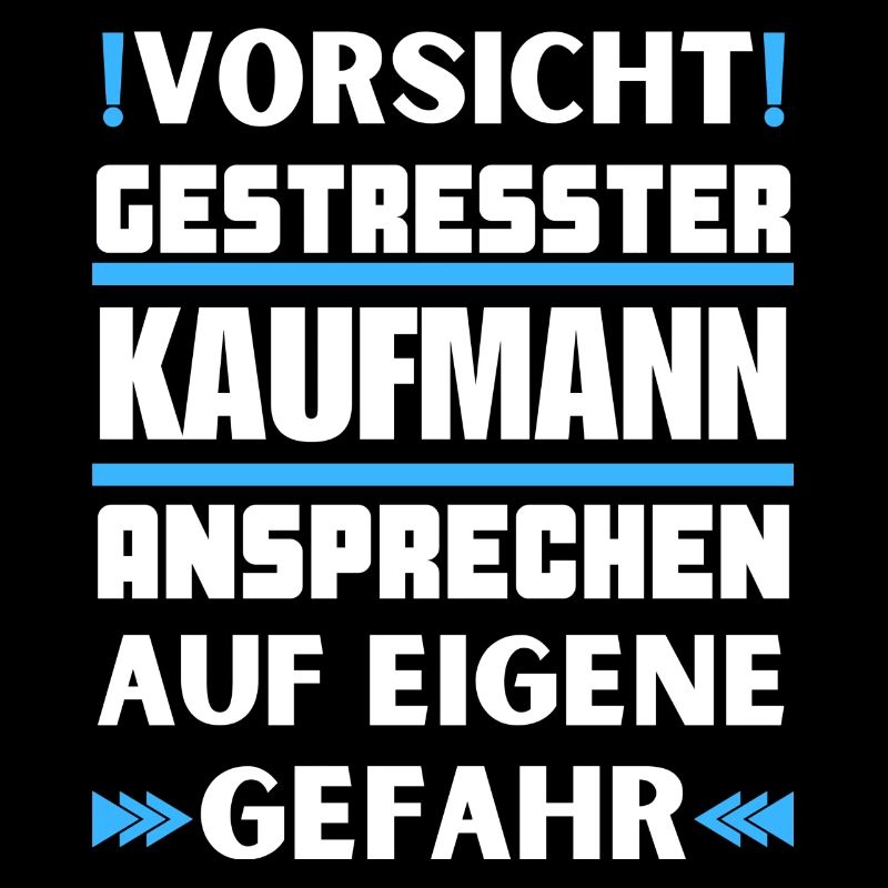 Gestresster Kaufmann nicht ansprechen!