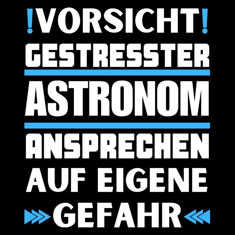 Don't talk to stressed astronomer!