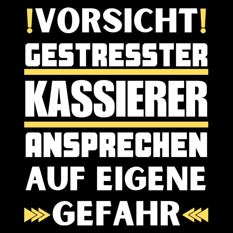 Gestresster Kassierer nicht ansprechen!