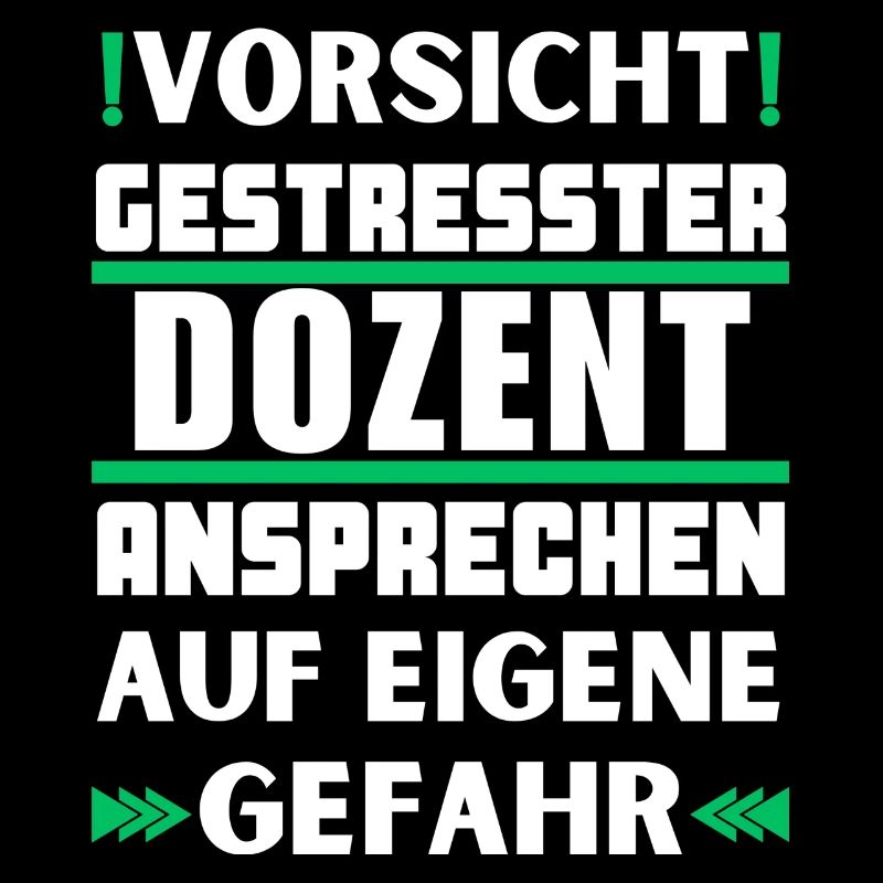 Gestresster Dozent nicht ansprechen!