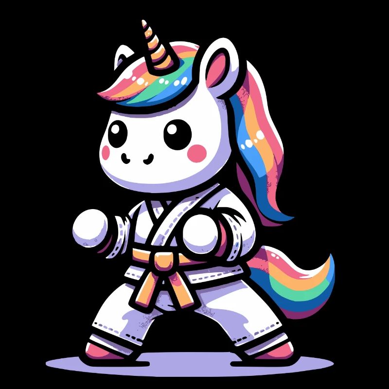 Licorne de karaté