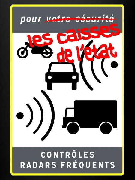 panneau radar