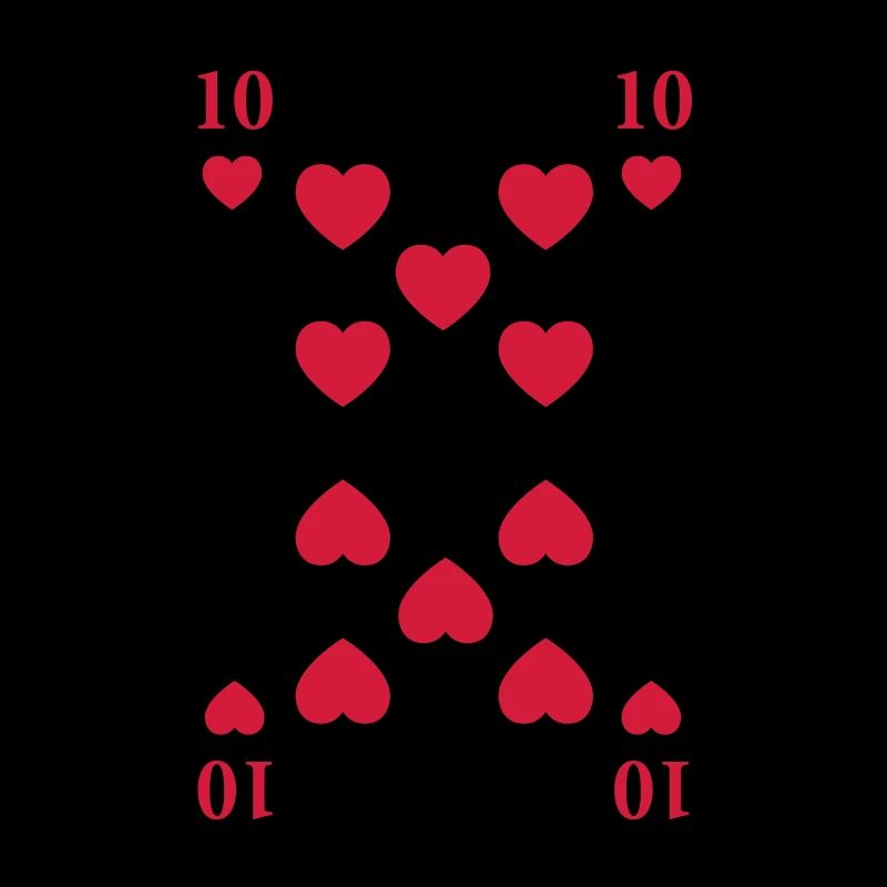 Coeur 10 - dix coeurs