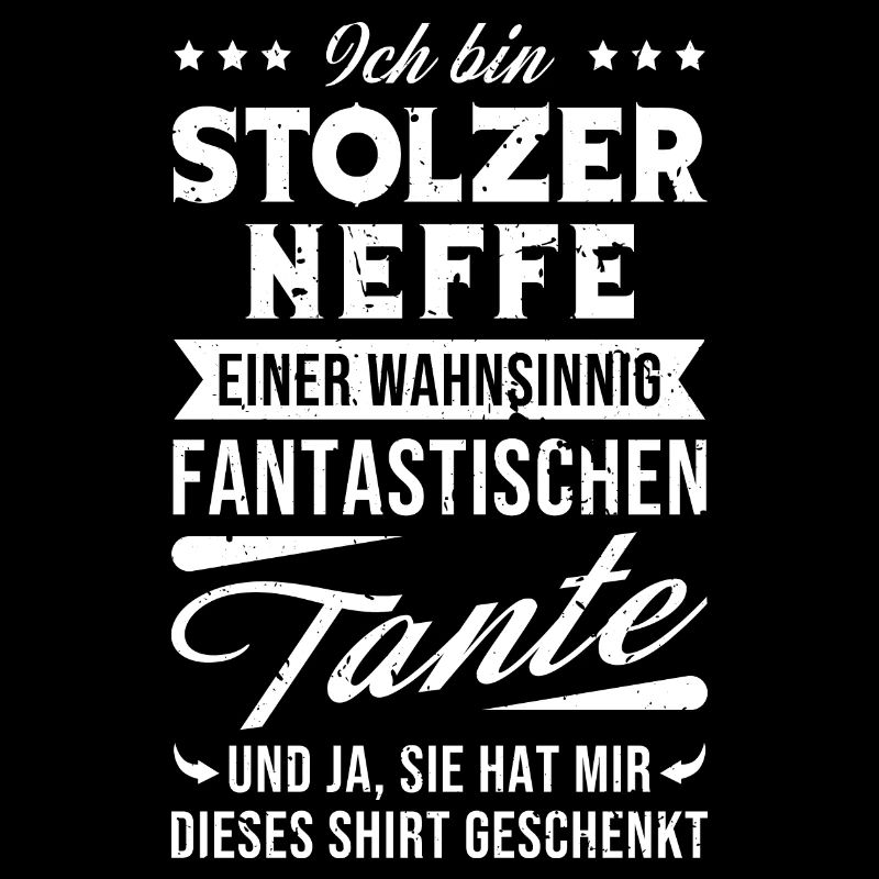 Stolzer Neffe einer fantastischen Tante