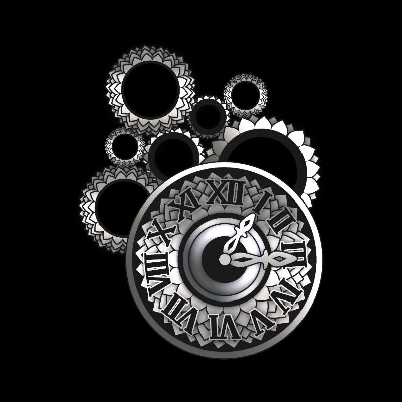 Horloge argent